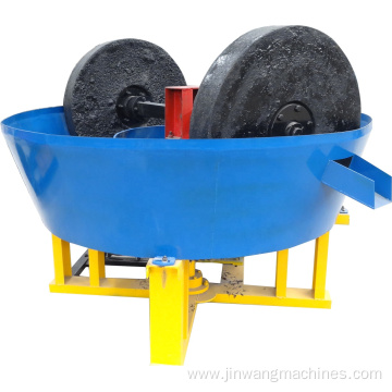 Energy Efficient Wet Pan Gold Mill Machine Mining Pan Mill for sale